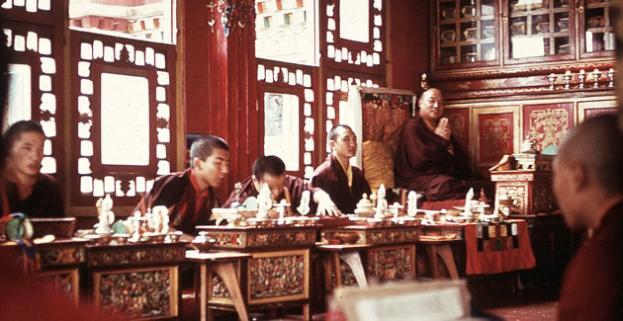 In Rumptek: Der 16. Gyalwa Karmapa Rangjung Rigpe Dorje